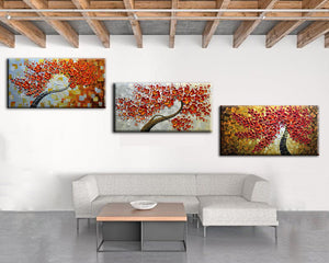 Large Flower Oil Painting on Canvas Abstract Art Decorating Your Home