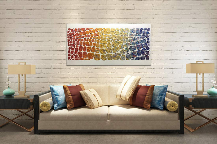 Original Oil Paintings on Canvas Abstract Thick Oil Model Hand Painted