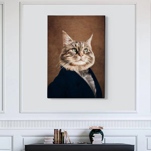 Ambassador Custom Pet Canvas with Framed Ready to Hang