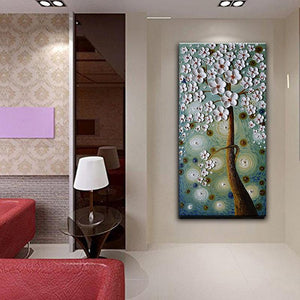 Abstract Flower Paintings 100% Hand Painted Never Fade Waterproof