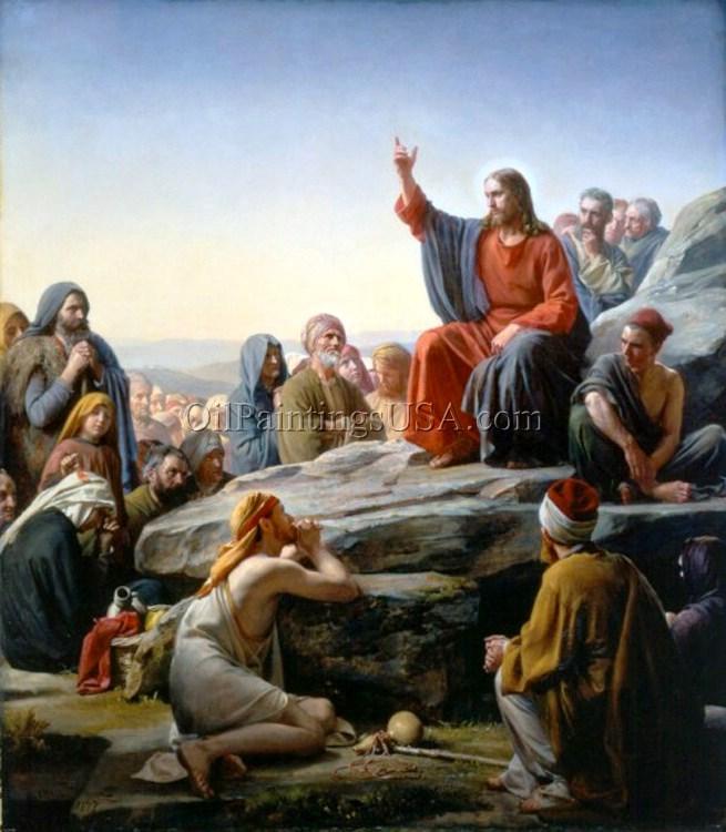 Buy Religious Artwork Carl Heinrich Bloch The Sermon on the Mount