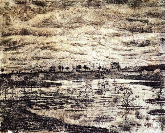 Post Impressionism Buy Original Art Vincent Van Gogh A Marsh
