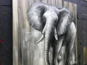 Buy Paintings Online Handcraft by Artists Little Elephant Unframed Wall Art