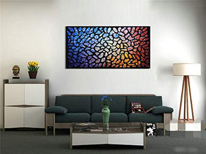 Canvas Painting Online Abstract Clearly Texture Thick Oil Wall Art