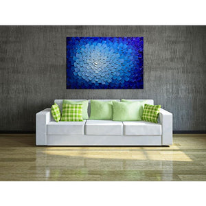 Blue and White Clear Texture Fantasy Canvas Wall Decor Living Room