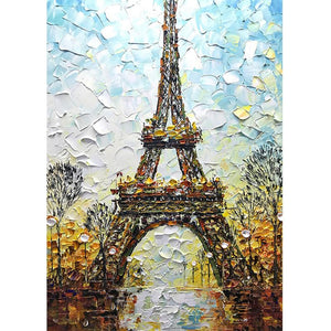 Canvas Paintings Eiffel Tower Perfect Decor HallWay
