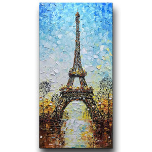 Canvas Paintings Eiffel Tower Perfect Decor HallWay