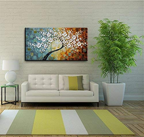 Large Canvas Wall Art Thick Oil Acrylic Waterproof Painting Decor House