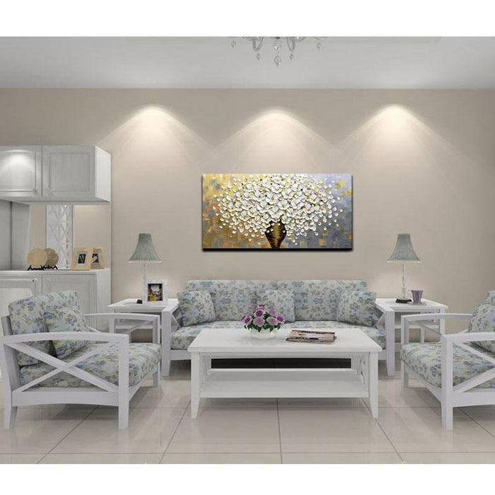 Canvas Wall Art 100% Hand Painted Horizontal Oil Paintings Decor Bedroom