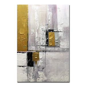 Unique Paintings on Canvas Vertical Clearly Textured Granular Sensation Background
