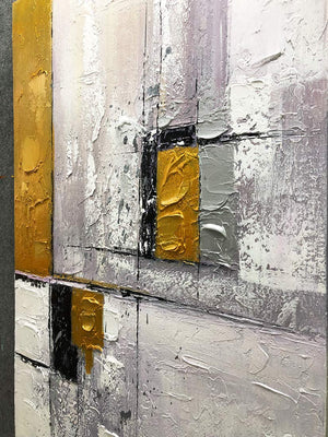 Unique Paintings on Canvas Vertical Clearly Textured Granular Sensation Background